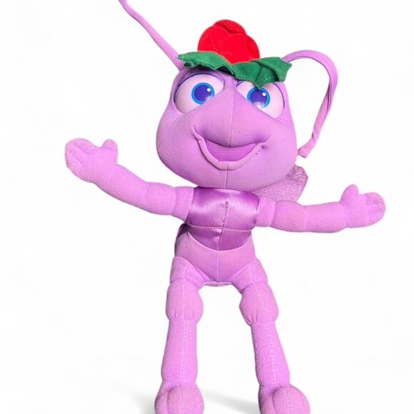 Mattel Disney Pixar Bugs Life 10" Princess Dot 1998 Plush Christmas Holiday Doll - Picture 1 of 6